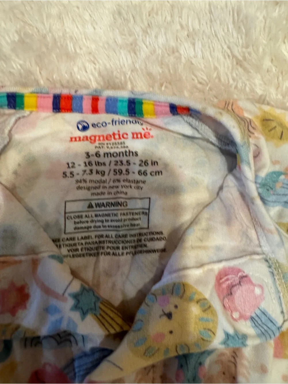 Magnetic Me Convertible Coverall - Constellation Print